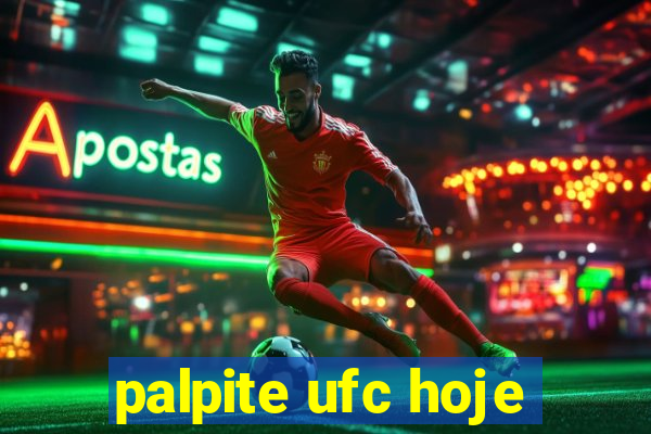 palpite ufc hoje